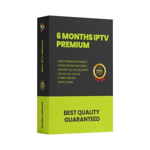 6 Months IPTV Basic Subscription